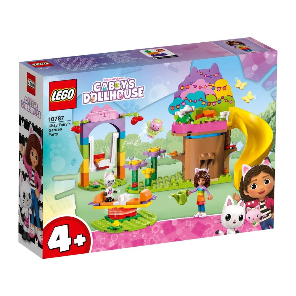 Lego GABBYS Dollhouse Festa NO Jardim da KITTY Fada 10787