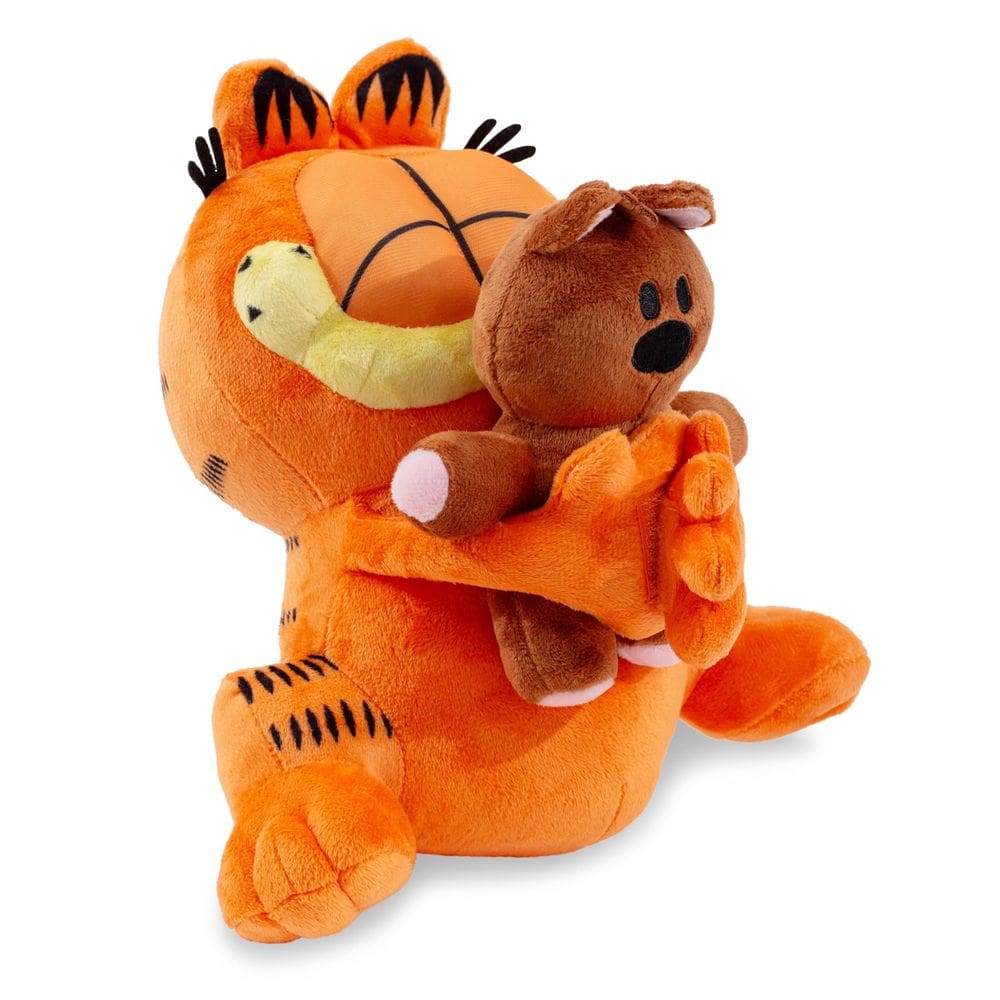 Brinquedo de pelúcia Golden Bell Studios Garfield Holding Pooky 30cm