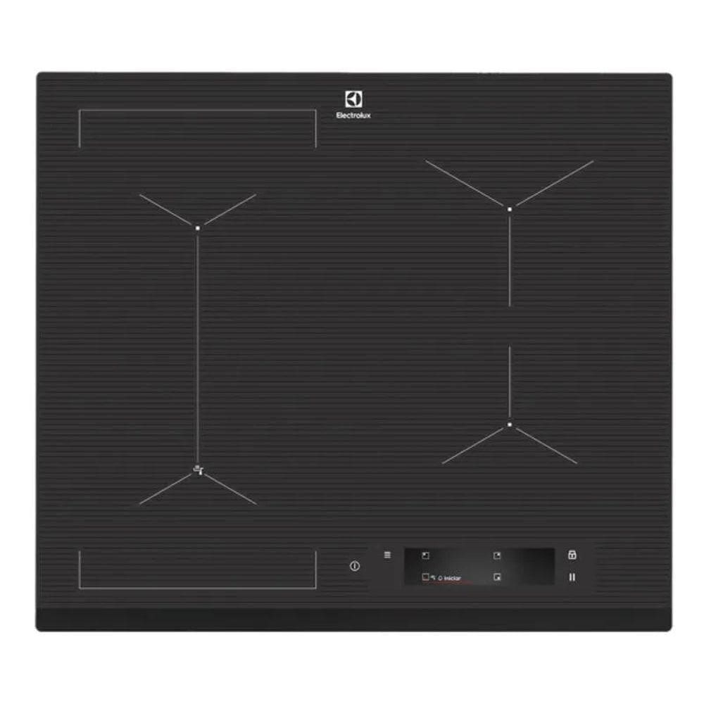 Cooktop 4 Bocas De Indução Electrolux Expert Com Sense Fry E Timer IE6SF 220V