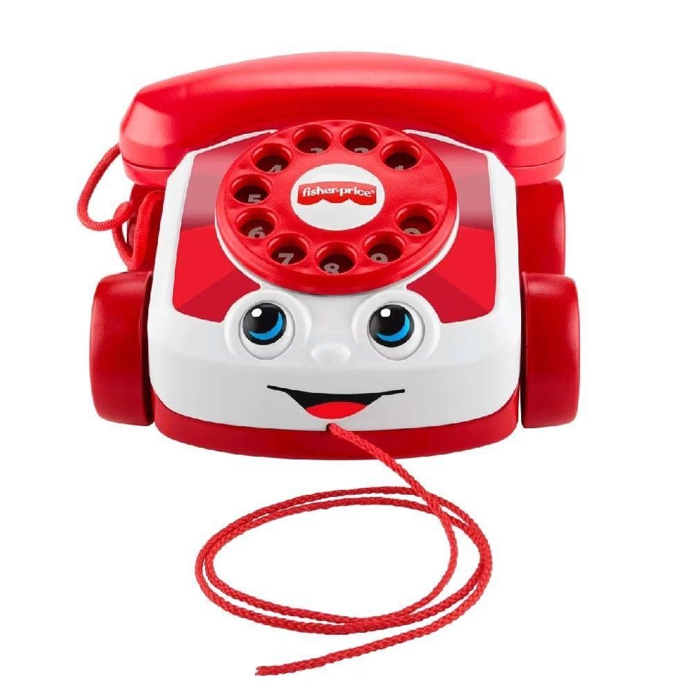 Fisher-Price Telefone Falante Vermelho - Mattel
