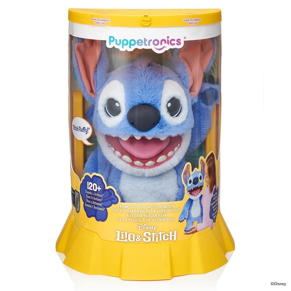 Stitch Wow - Pelucia Stitch Live Action Animatronico