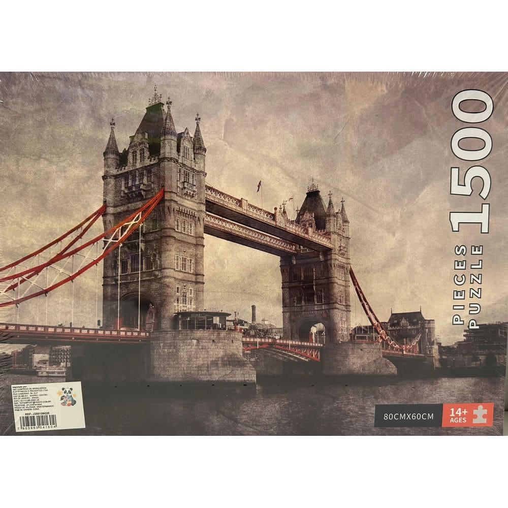 Quebra-Cabeça Tower Bridge Londres 1500 Peças – 80x60cm