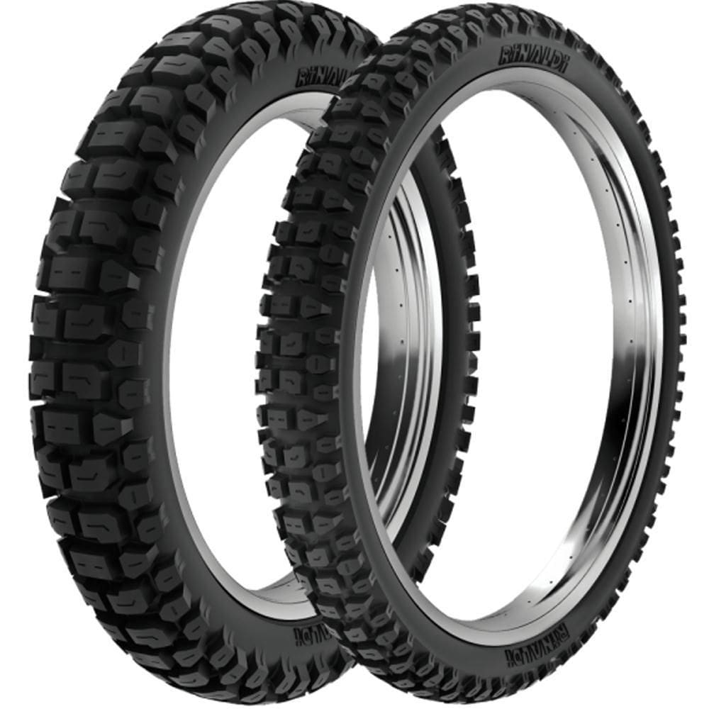 Par Pneu Bros 150 Xre 190 110/90-17 + 90/90-19 Rt36 Rinaldi