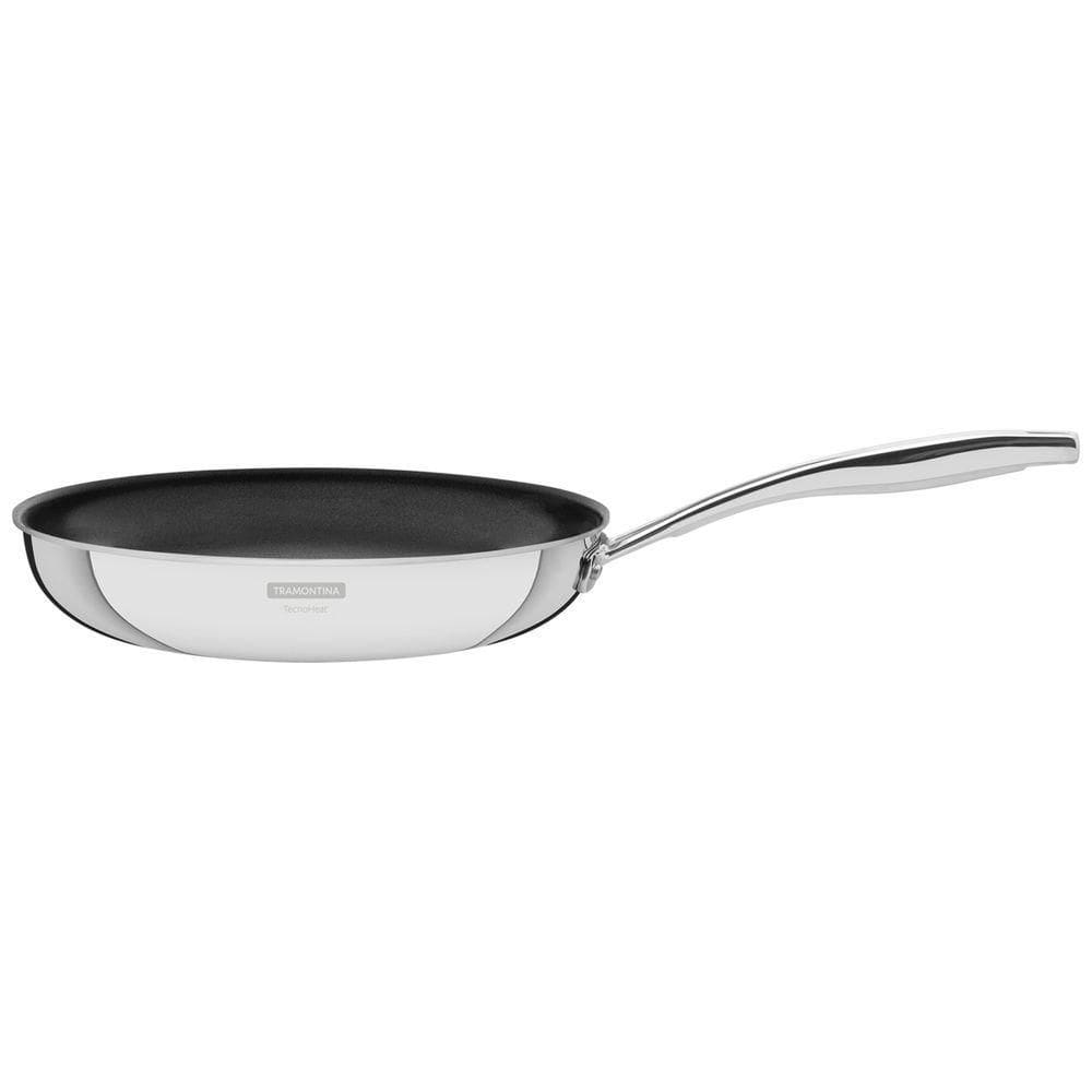 Frigideira Tramontina Grano Em Aço Inox 30 Cm 3,4 L
