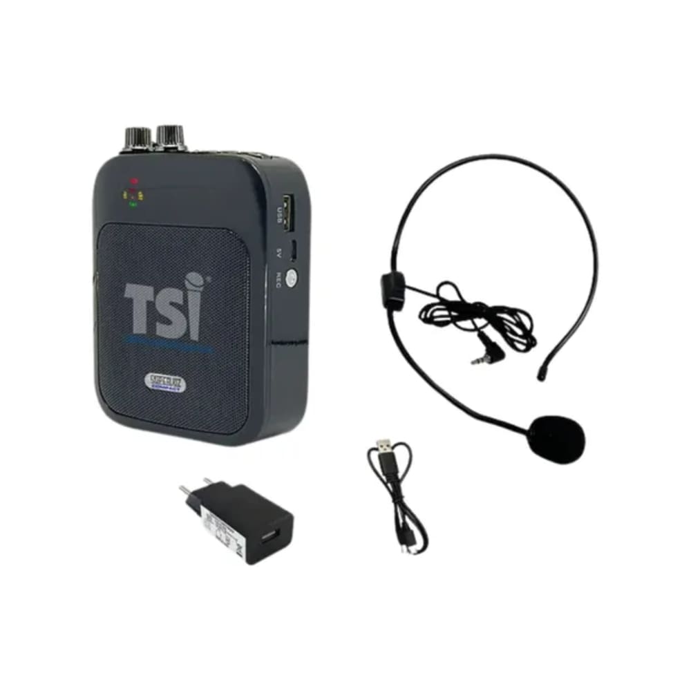 Microfone Tsi-SV-10 Amplificador Auxiliar P/Uso interno
