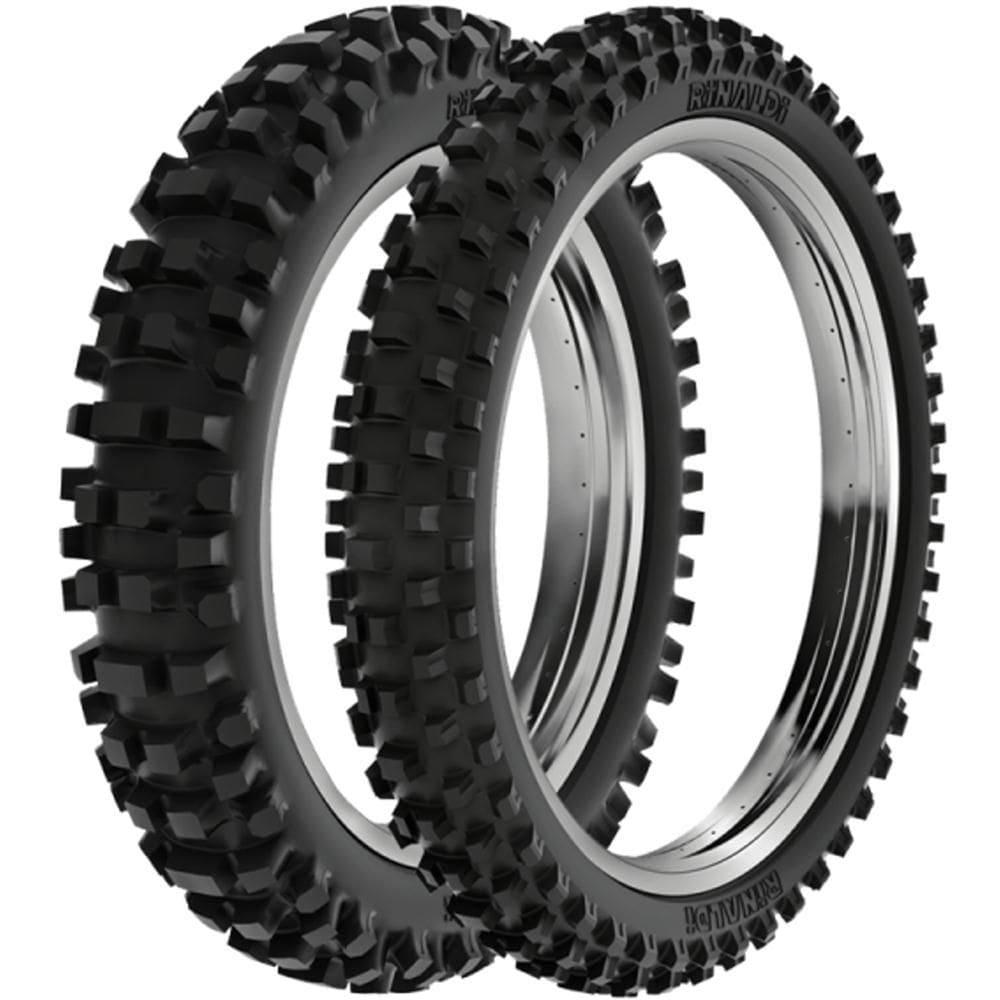 Par Pneu Xr 200r Xtz 125 Tdm 225 400-18 + 300-21 Sh31 Rinaldi