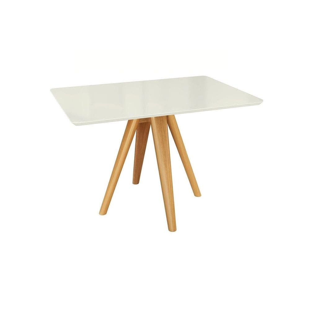 Mesa Duna para Sala de Jantar Premium Off White