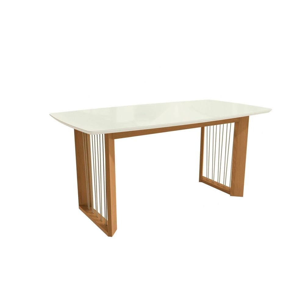 Mesa Eva para Sala de Jantar Premium Off White