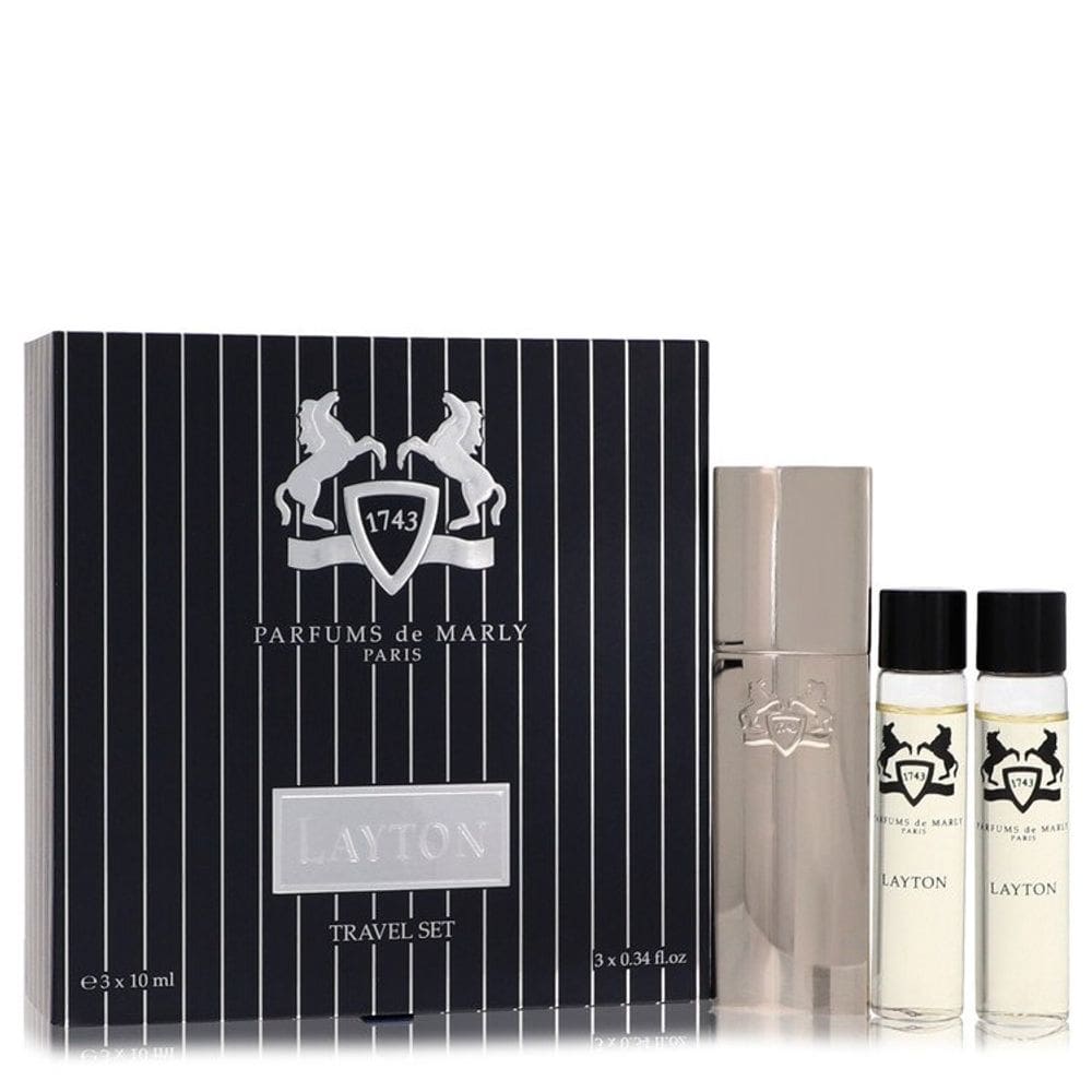 Perfume  Masculina Layton Royal Essence Parfums De Marly 3 x 10 ML Three Eau De Travel Set