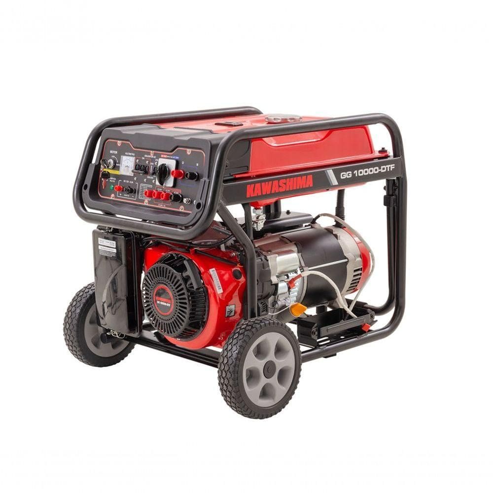Gerador Gasolina Gg10000-dtf 9,0kw Trif 380 Mono 220 Pleno