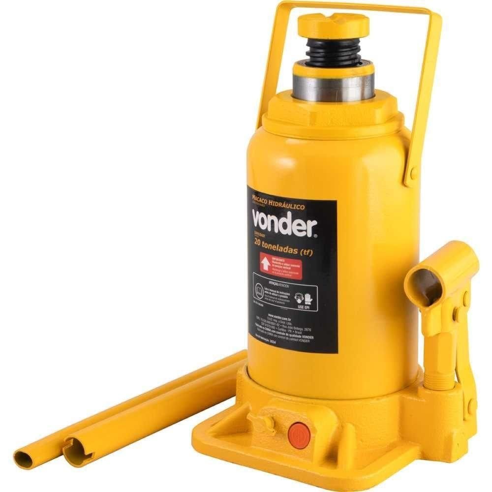 Macaco Hidráulico Garrafa 20 Toneladas 1 Estágio - Vonder