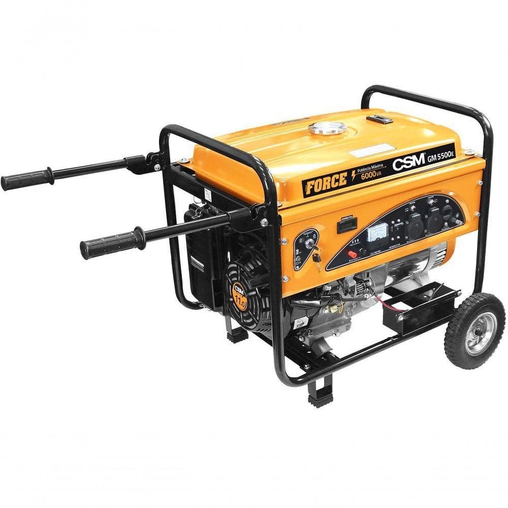 Gerador Portátil Gm 5500 E Gasolina 127-220 Csm