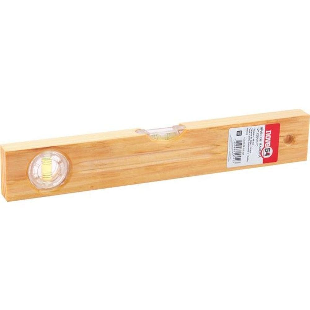 Nível Madeira 12” 2 Bolhas - Nove54