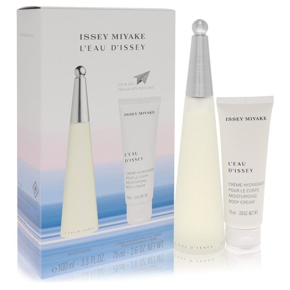 Kit Presente Feminino L`Eau D`Issey (Issey Miyake) Issey Miyake - 100 Ml Eau Detoilette+Loção Corporal 75 Ml