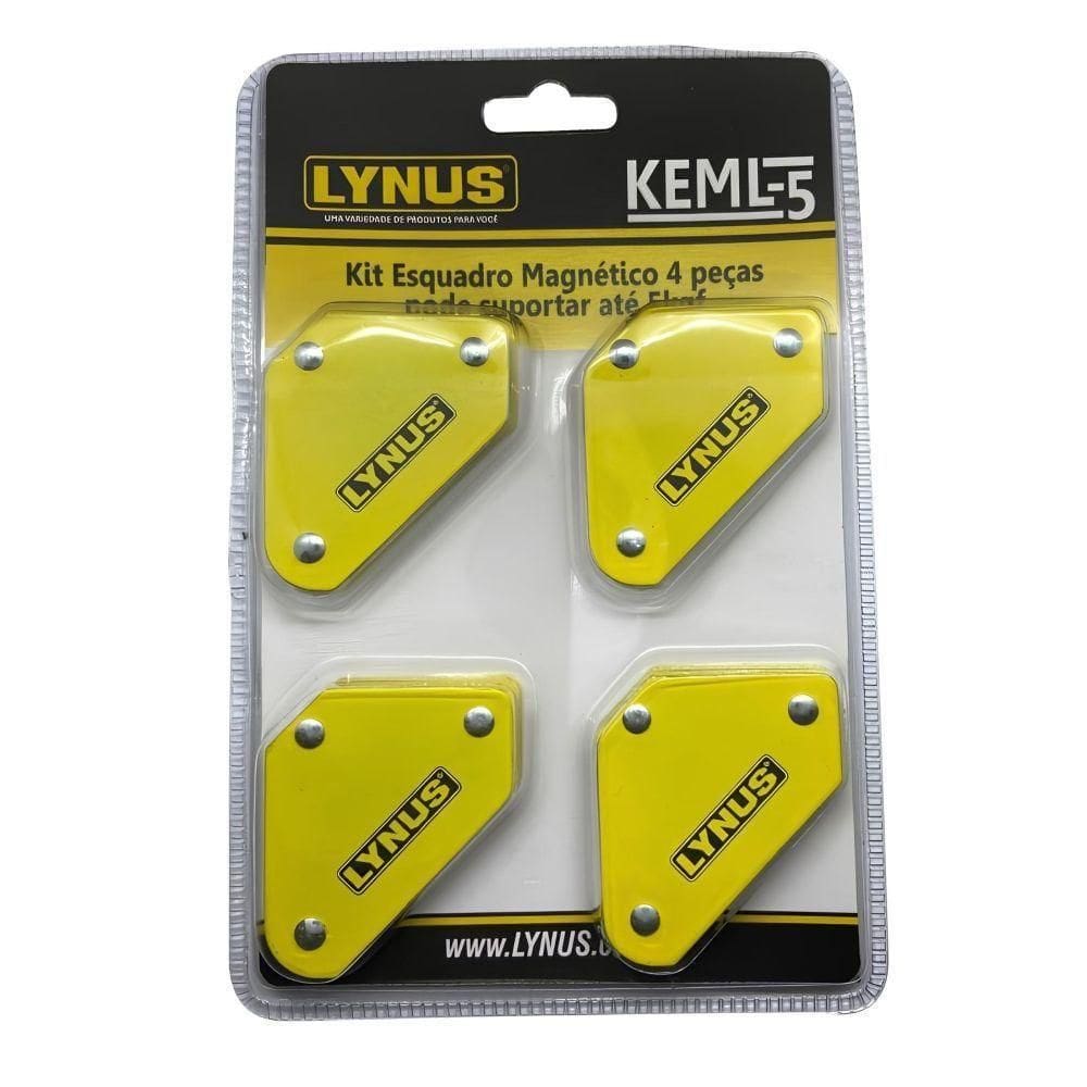 Esquadro Magnético Forte Multi-ângulos Keml-5 Lynus