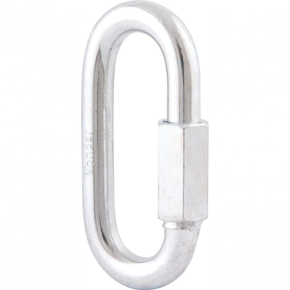 Mosquetão Com Rosca 3-8 Leve Galvanizado Vonder