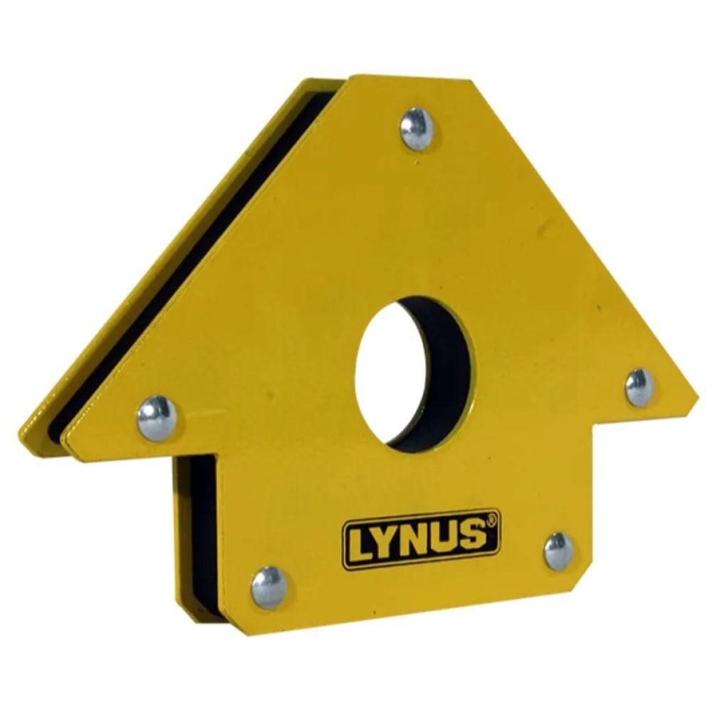 Esquadro Magnético Forte 35 Kg Multi-ângulos Eml-35 Lynus
