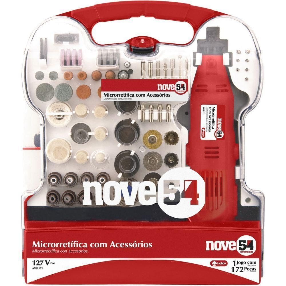 Jogo De Microrretífica 130 Watts Com 171 Acessório 220V