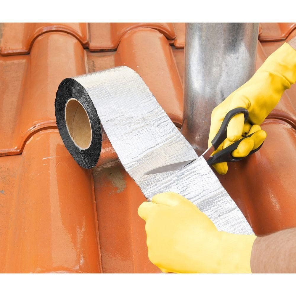 Fita Adesiva Impermeável 20cmx10m Aluminizada - Vonder