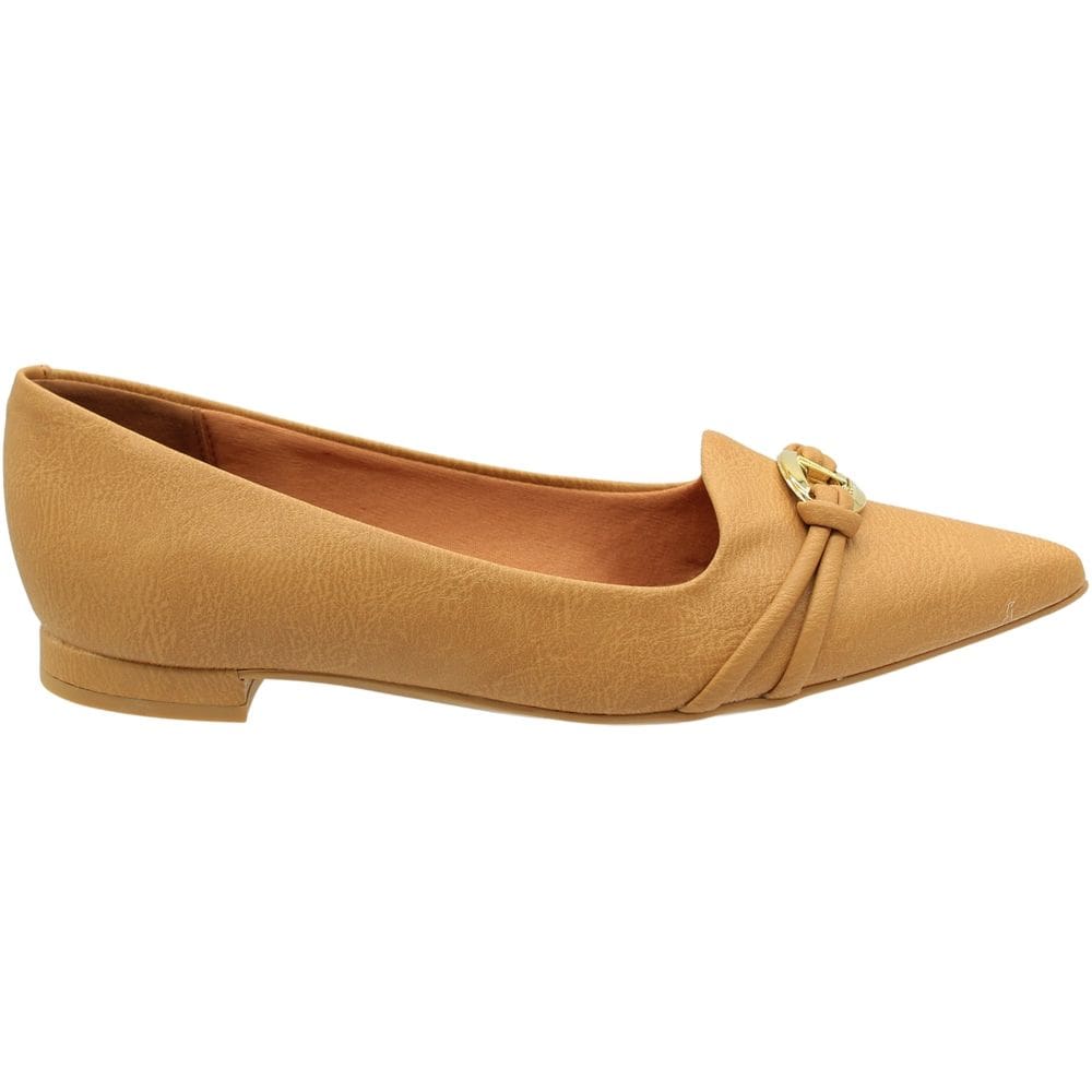 Sapatilha Vizzano Napa Calf Adorno Metalizado Feminina