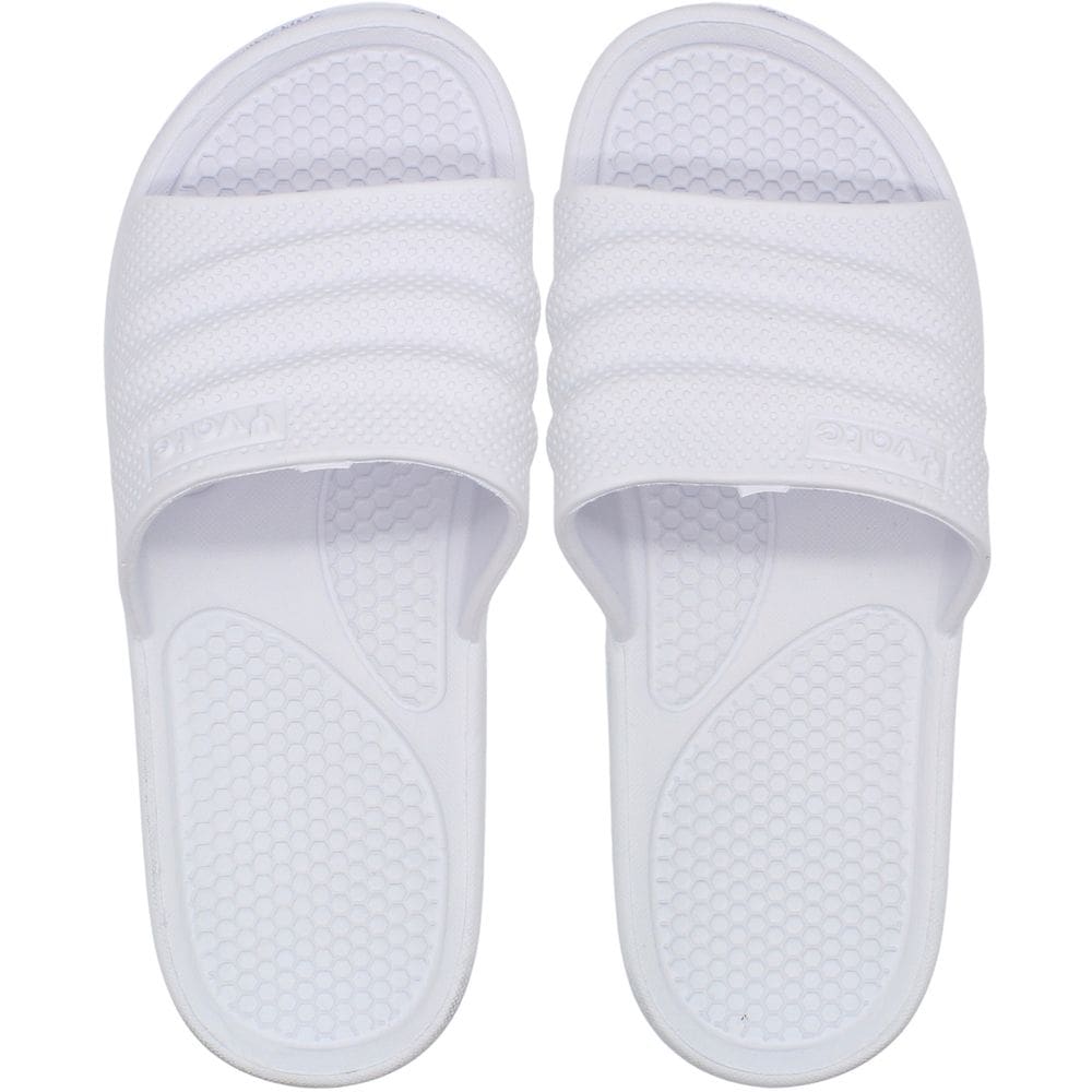 Chinelo Slide Yvate Texturizado Macio Tira Grossa Feminino