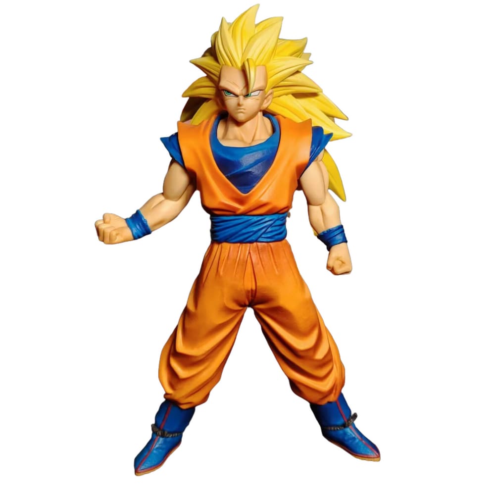 Ornamentos e boneco Anime Dragon Ball Super Saiyan 4 em PVC