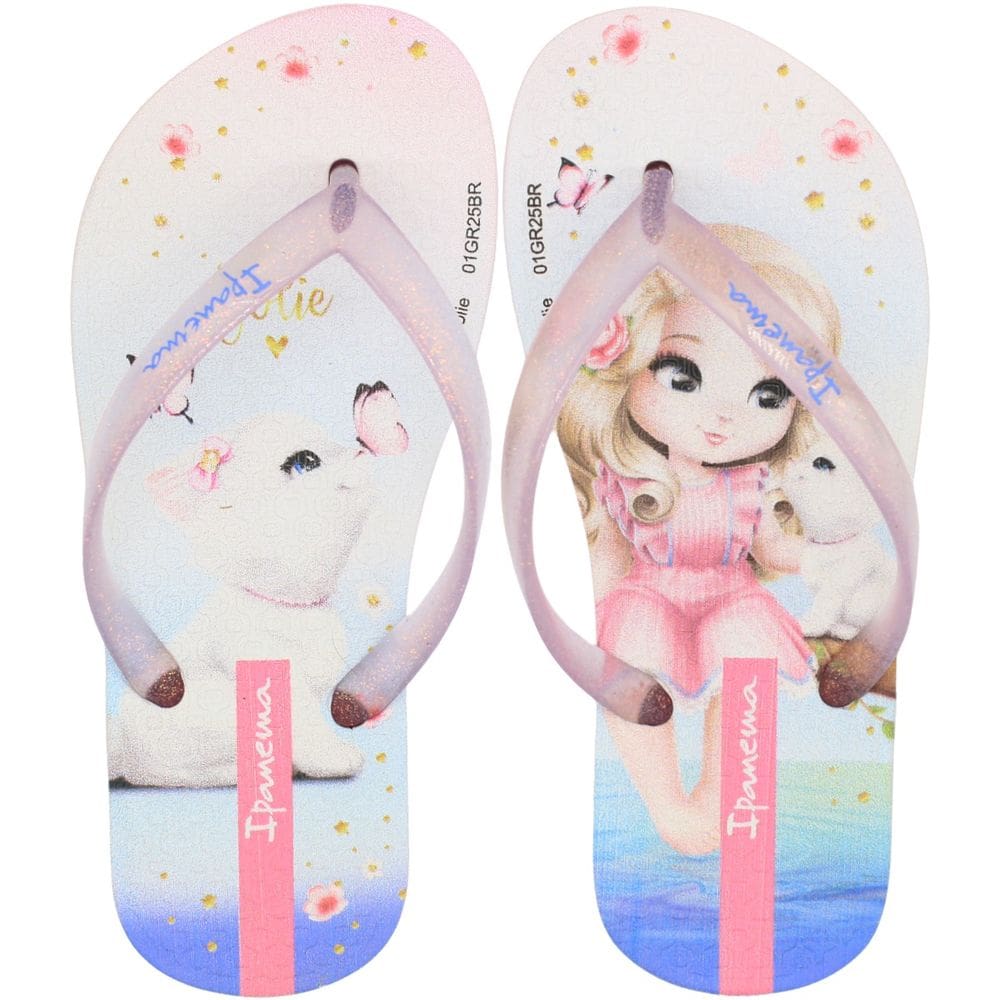 Chinelo De Dedo Infantil Ipanema Blonde Cat Amores Menina