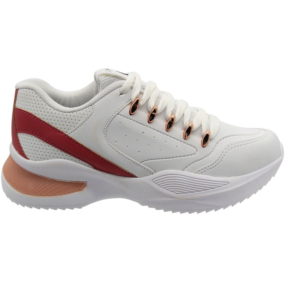 Tênis Casual Chunky Logus Flame Jogging Flatform Robusto Feminino