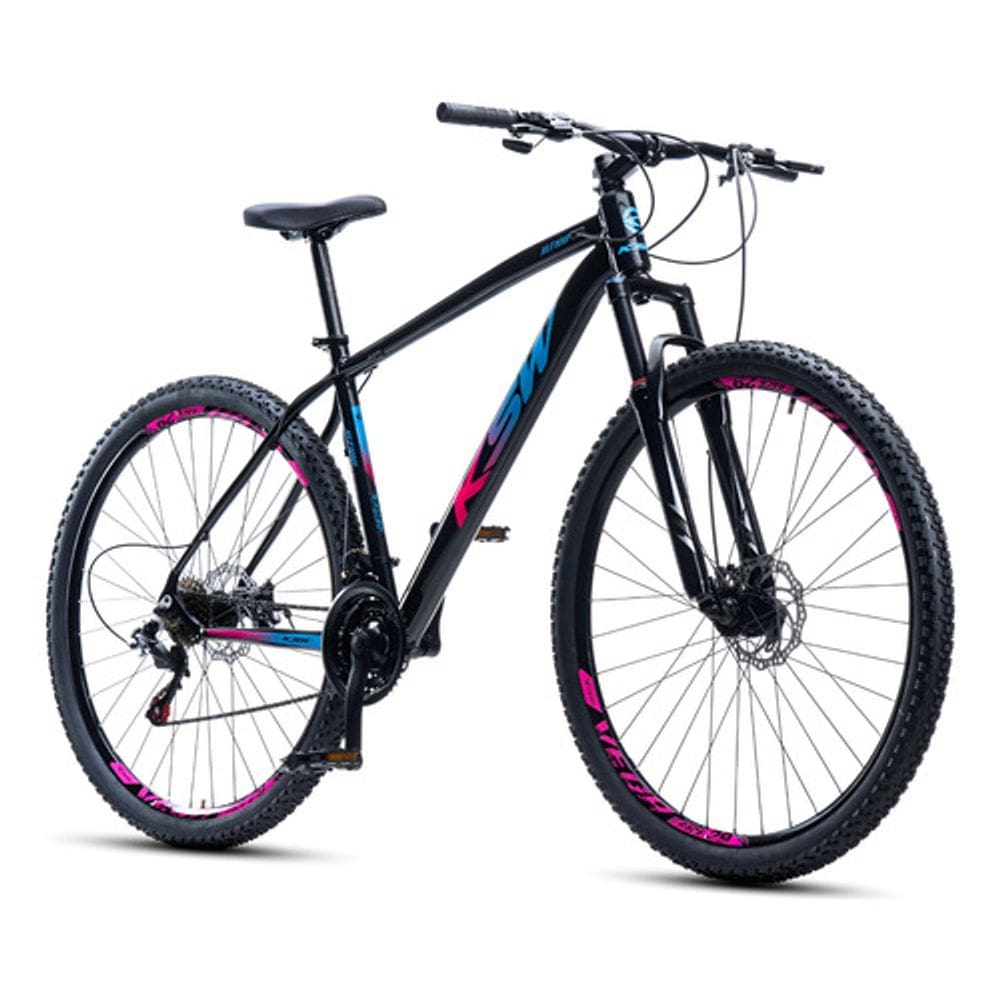 Bicicleta Bike Aro 29 Ksw Marcha 21 Velocidades Alumínio Xlt 100 Mtb
