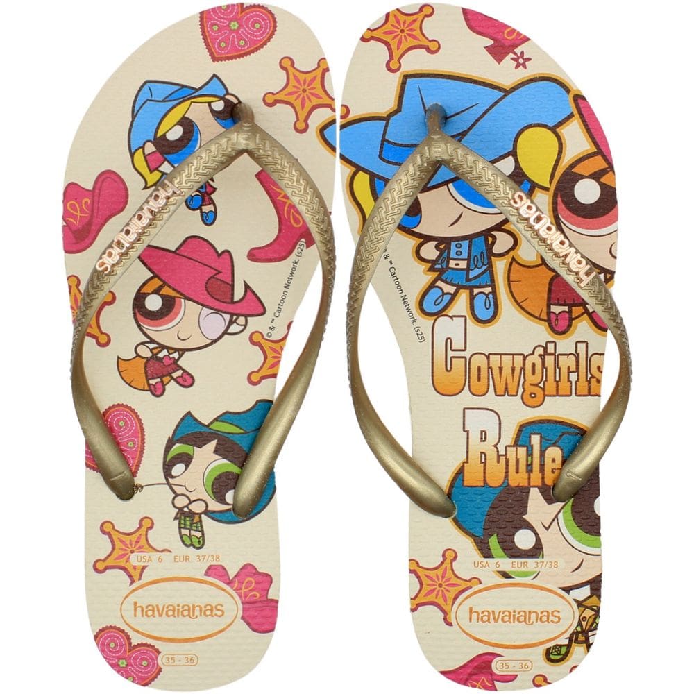 Chinelo De Dedo Havaianas Warner Classic Feminino