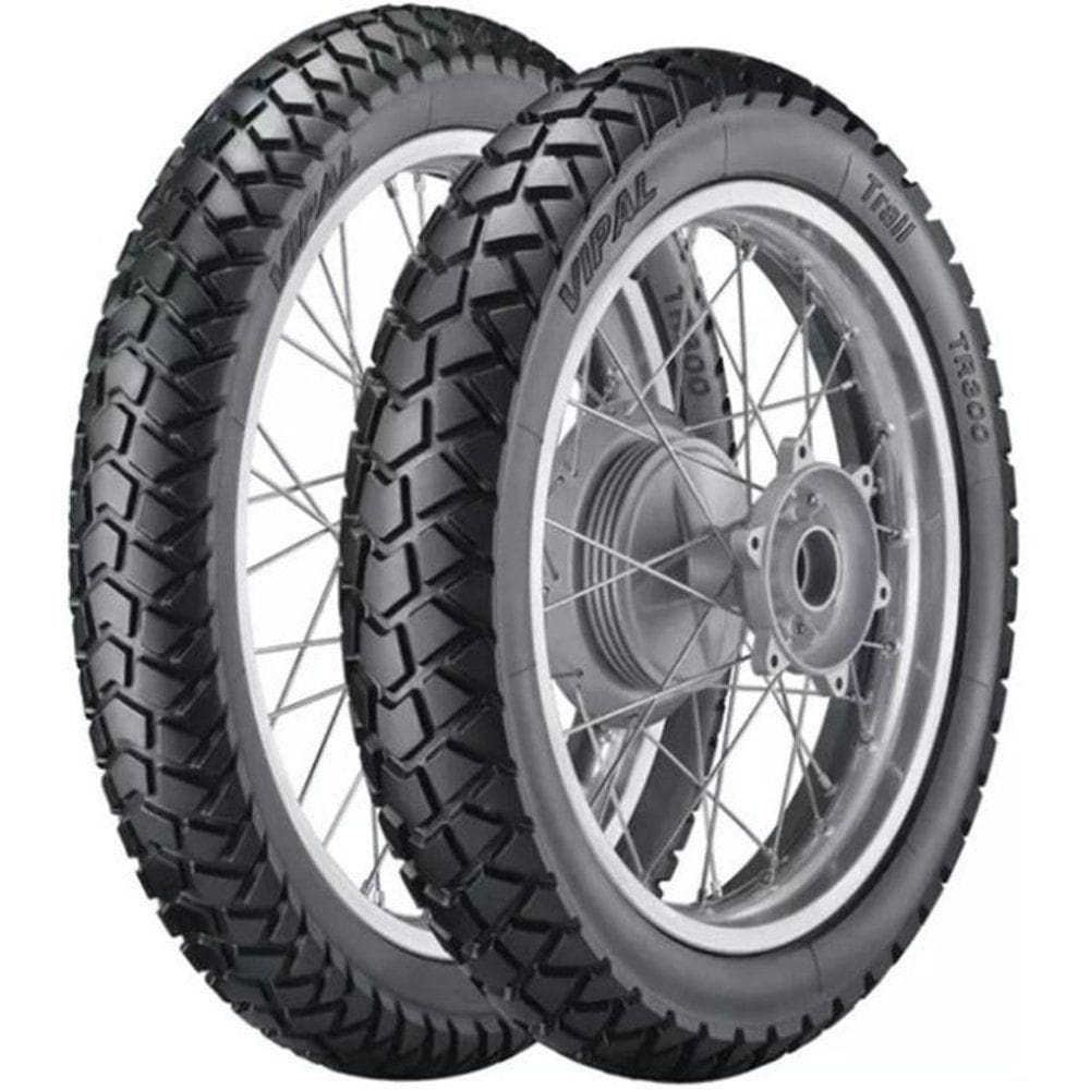 Par Pneu Bros Nrx125 150 90/90-19 + 110/90-17 Tr300 Vipal
