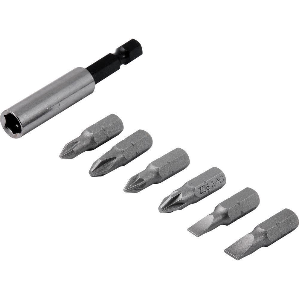 Bits-ponteiras Vonder Crv Com 7 Peças Encaixe 1-4”