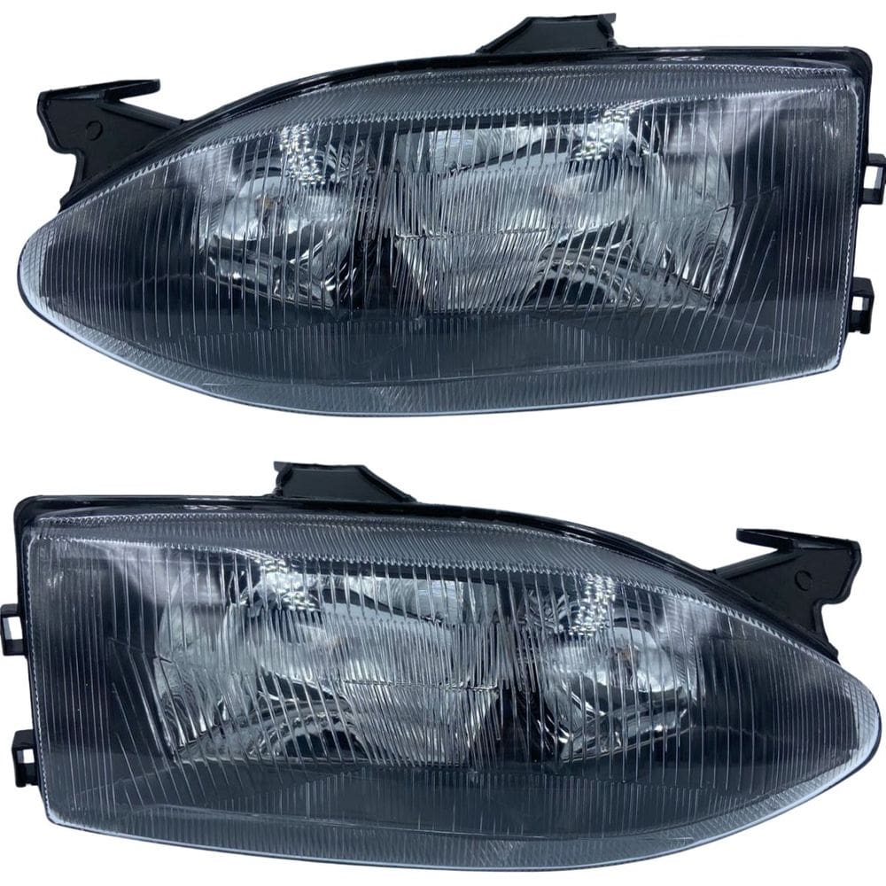 Par Farol Siena Palio G1 Mascara Negra 96 á 2000 Acrilico Foco Duplo