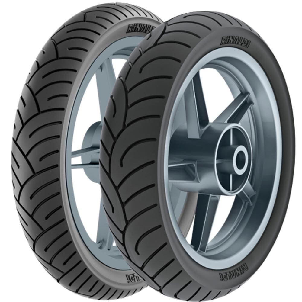 Par Pneu Cbx 250 Twister Fazer 250 130/70-17 + 100/80-17 Tl Hb37 Rinaldi