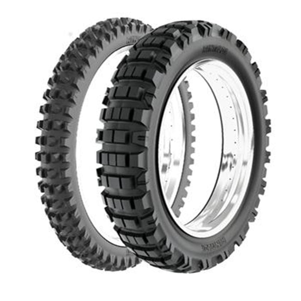 Par Pneu Moto Cross Trilha 140/80-18 + 90/90-21 He42 Rinaldi