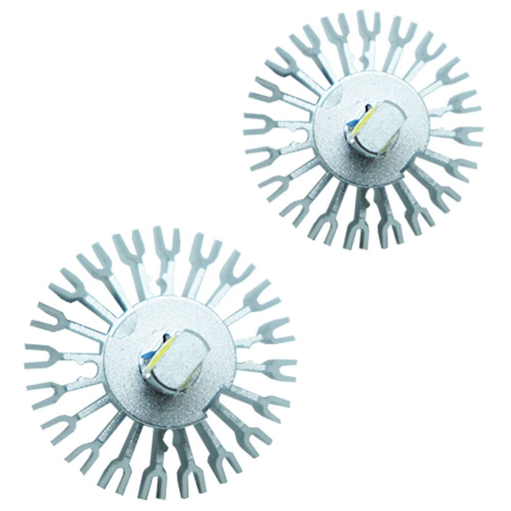 Kit Par Lâmpada Super Led Automotiva H3 6000 Lumens 12V 24V 40W 6000K