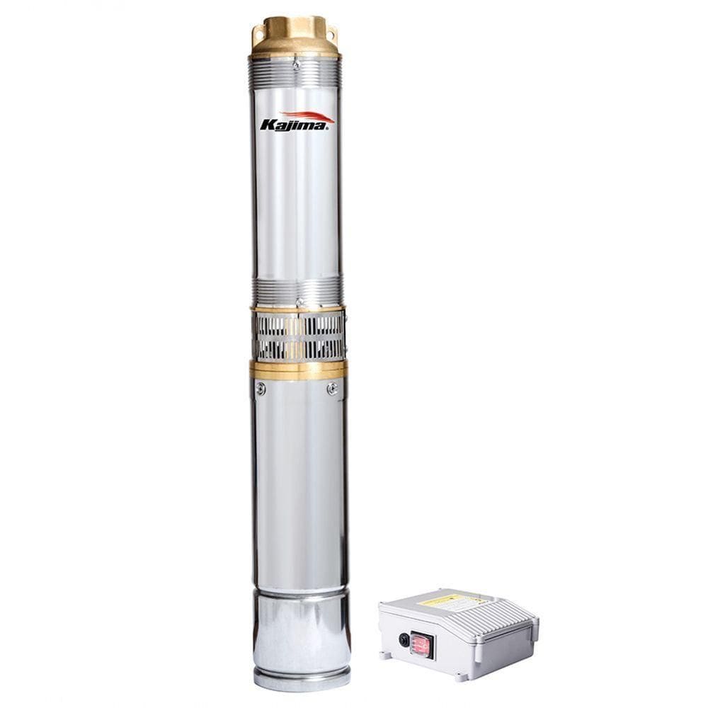 Bomba Submersa 3`` 0,37kw 0,5hp 10 Estágios Kajima 60hz 110V