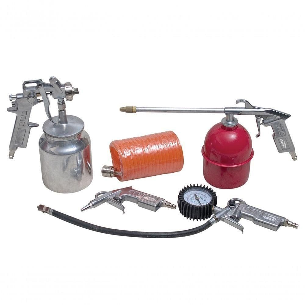 Kit Kajima De Acessorios Para Compressores 5 Peças
