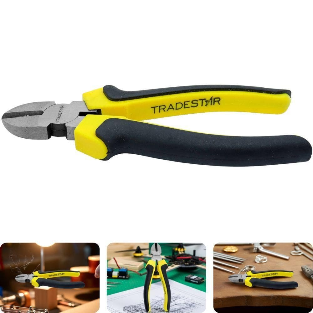 Alicate Corte Diagonal 6`` Polido Aço Carbono Tradestar