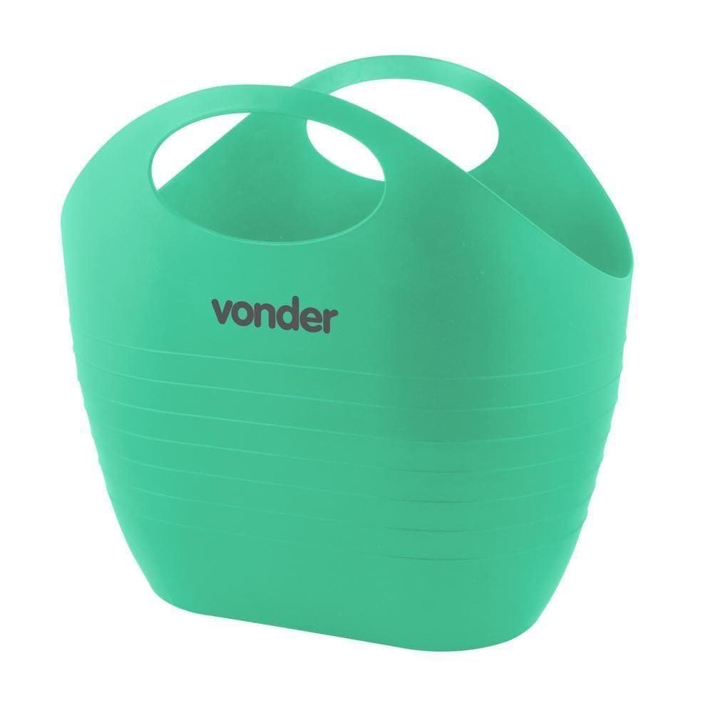 Bolsa Plástica Multiuso 8,5 Litros Verde Vonder