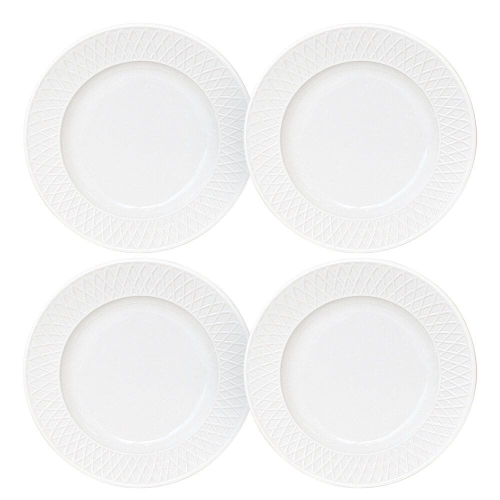 Jogo de Pratos de Sobremesa Divine em Opaline 4 peça - Hauskraft