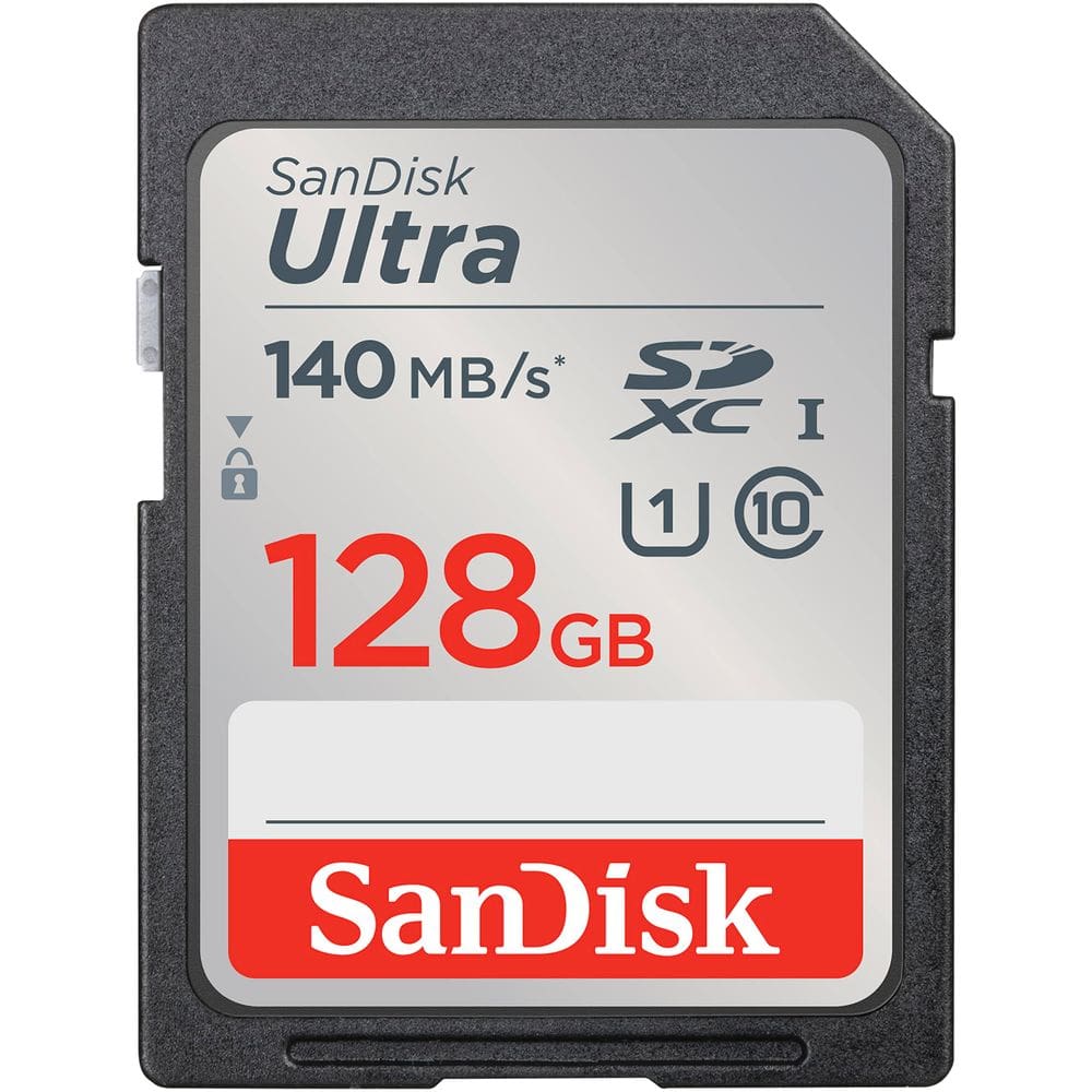 Cartão de memória SanDisk Ultra SDXC 128GB UHS-I C10 U1 Full HD