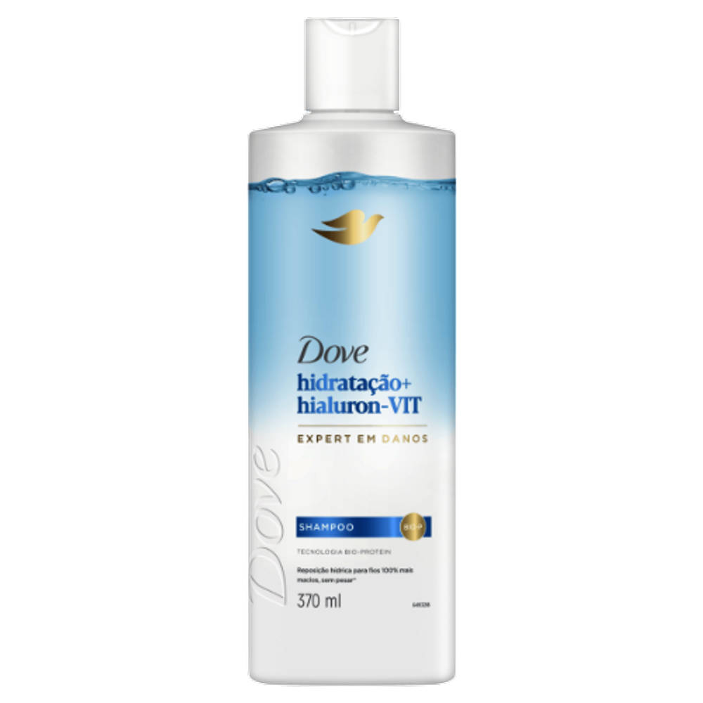 Shampoo Dove Hidratação + Hialuron-vit Frasco 370ml