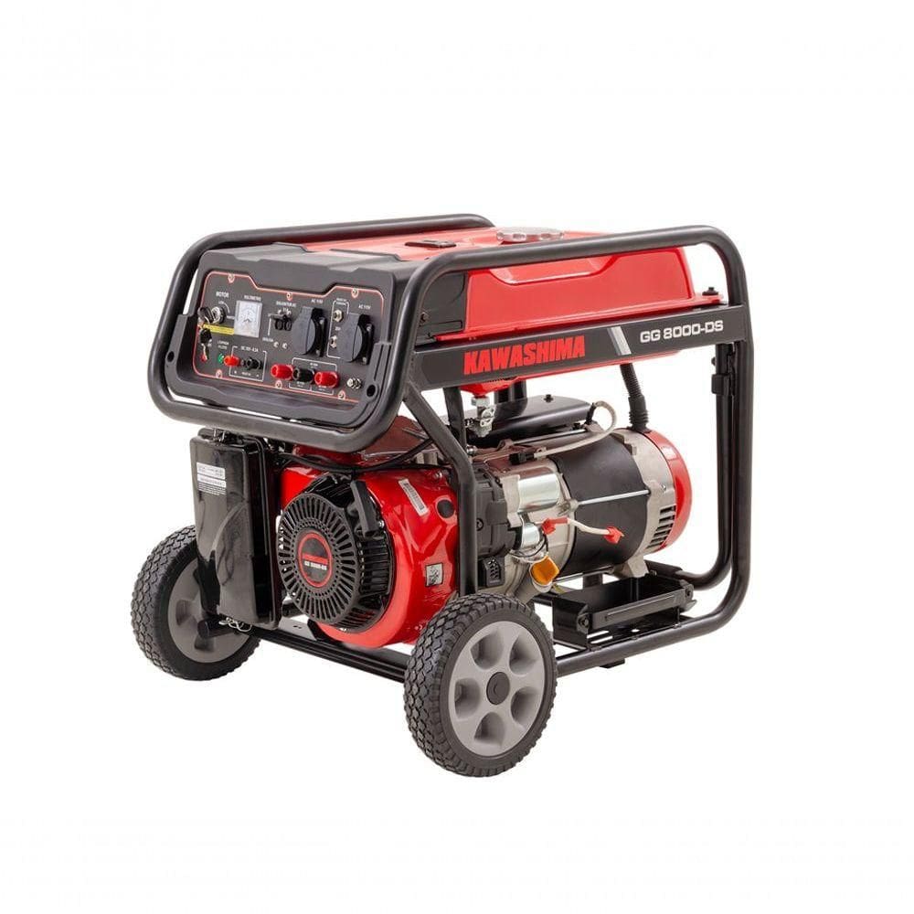 Gerador Gasolina Gg8000-ds 8,0kw Mono Bivolt Part. Elétrica