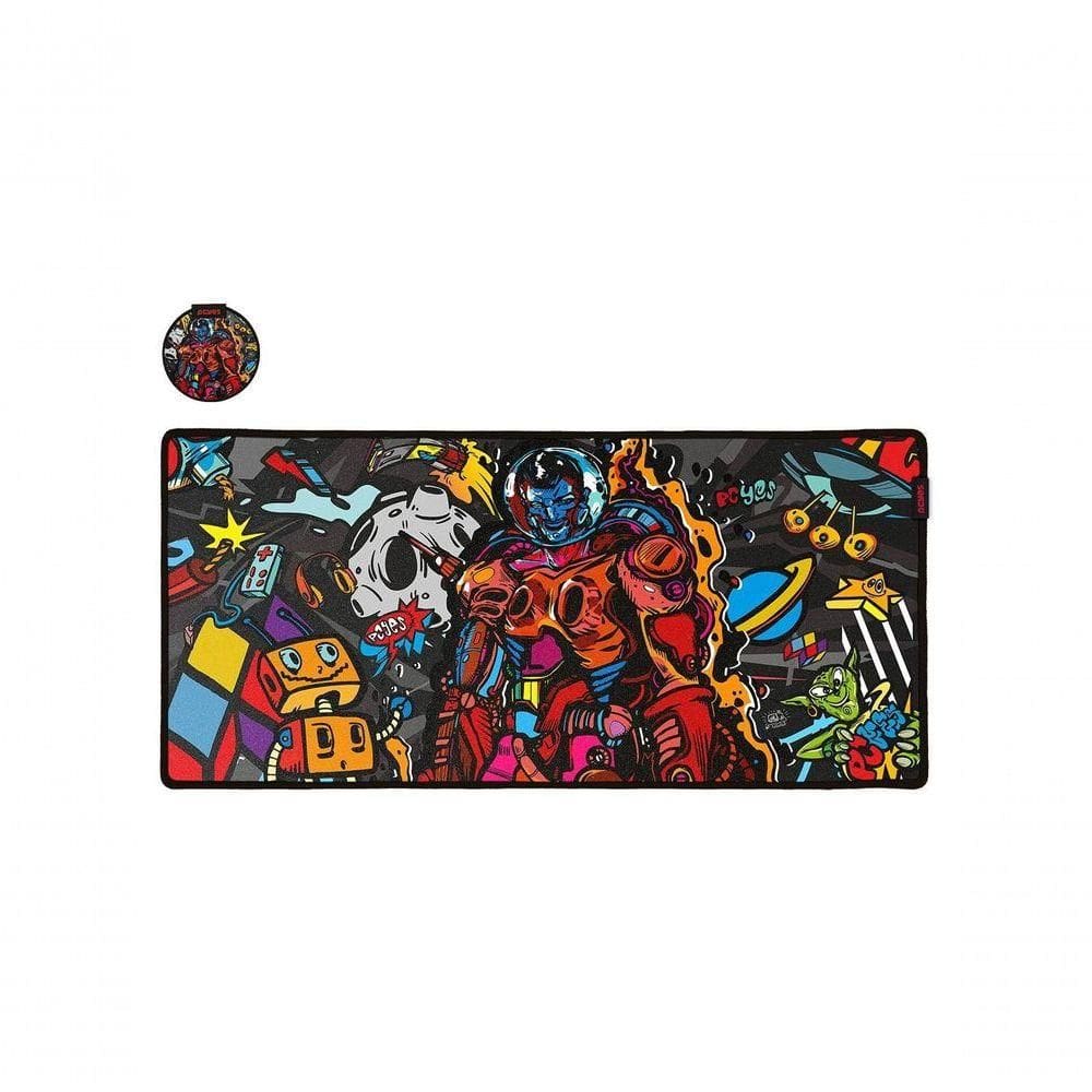 Mouse Pad Gamer Pcyes Dr Kepler Extended 900 X 420 -