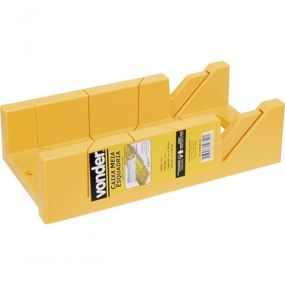 Caixa Meia Esquadria Corte ângulo Largura útil 100mm Vonder