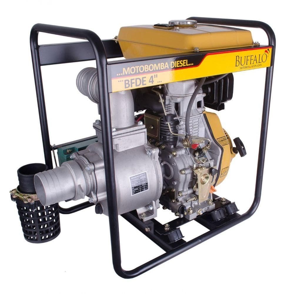 Motobomba Diesel Auto Escorvante 4x4 10cv Pelétrica Buffalo