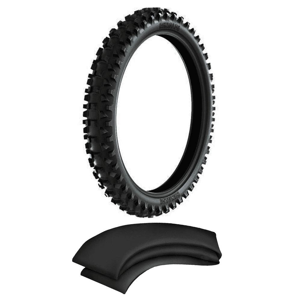 Pneu Yz 125 Yzf 250 100/90-19 57m Rs47 Rinaldi + Câmara