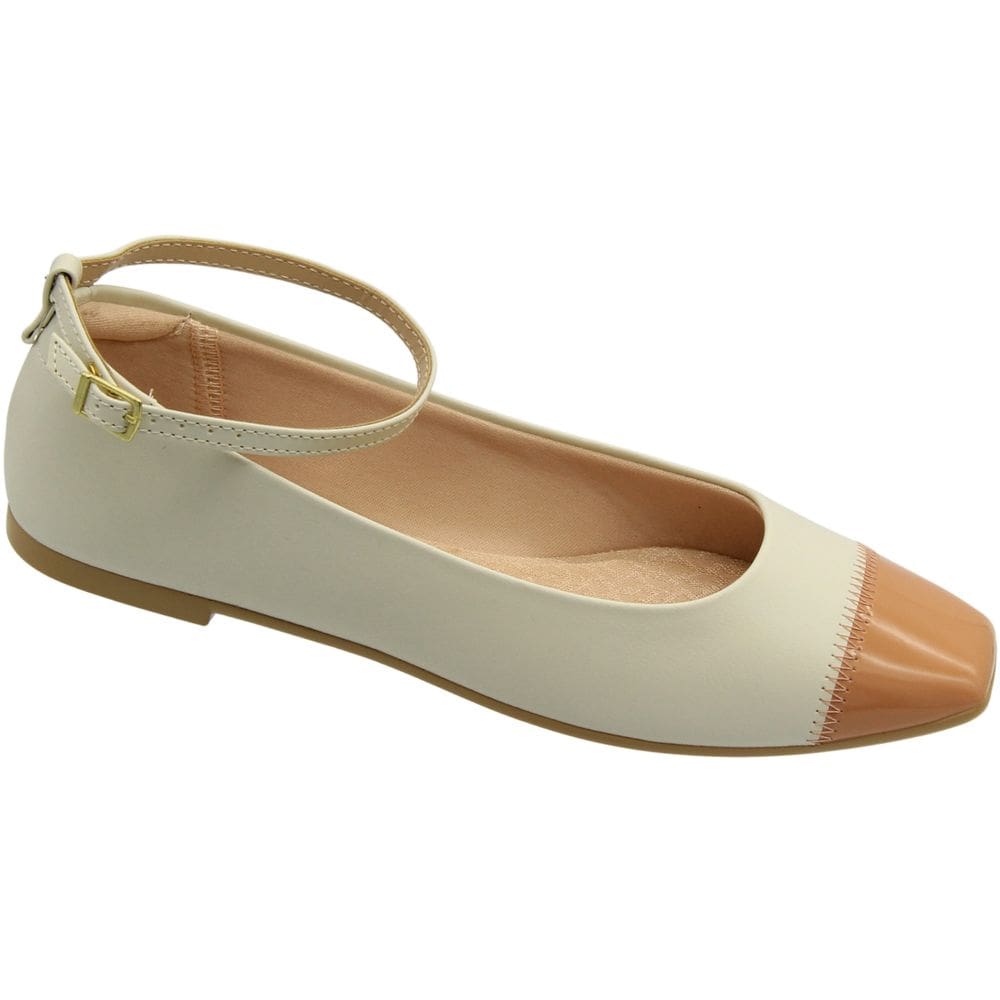 Sapatilha Moleca Napa Sardenha Bico Quadrado Feminina