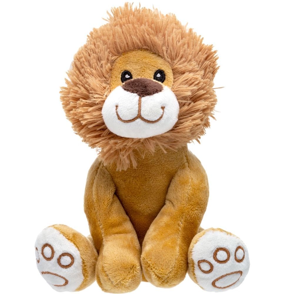 Leão de Pelúcia Meu Companheiro Safari 17cm P Infantil Brinquedo para Bebês Buba